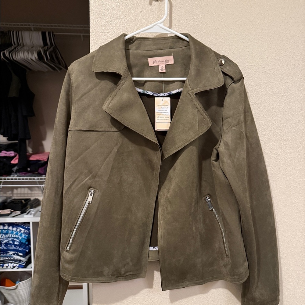 Olive Green Women's Jacket by Philosophy
